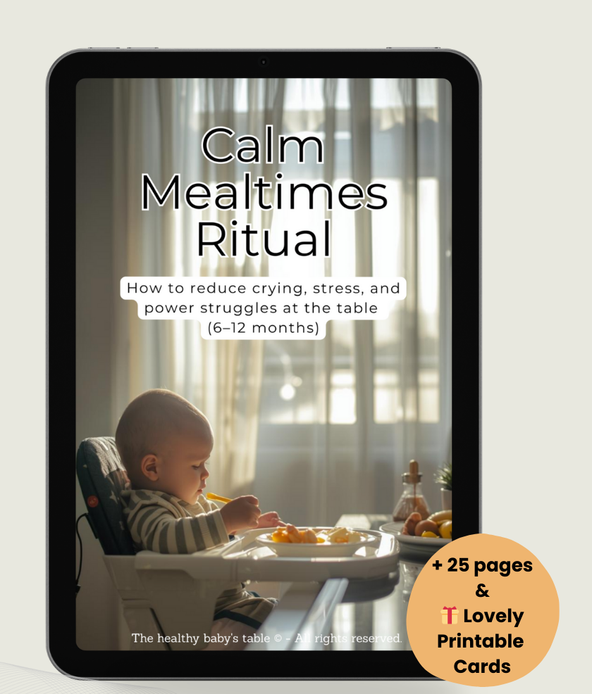 Calm Mealtimes Ritual: Reducing crying, stress, and power struggles at the table